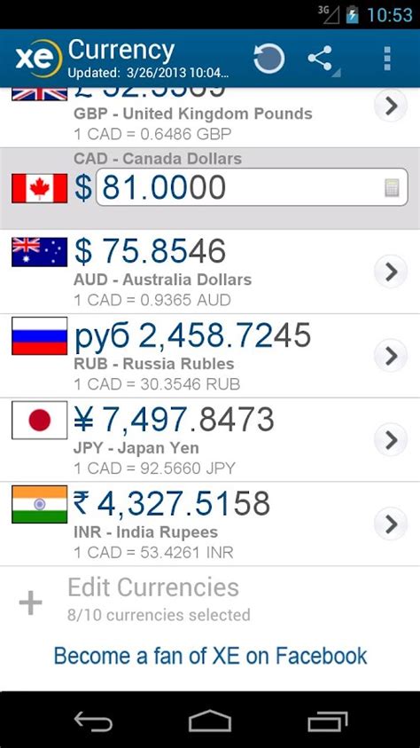 x currency|xe currency online.